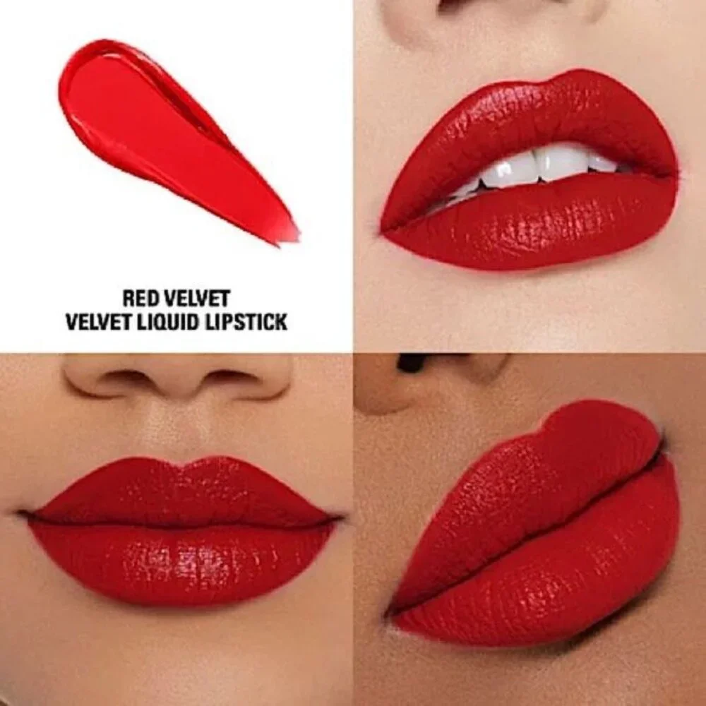 Kylie Cosmetics Red Velvet Liquid Lipstick NWOB - Picture 4 of 4